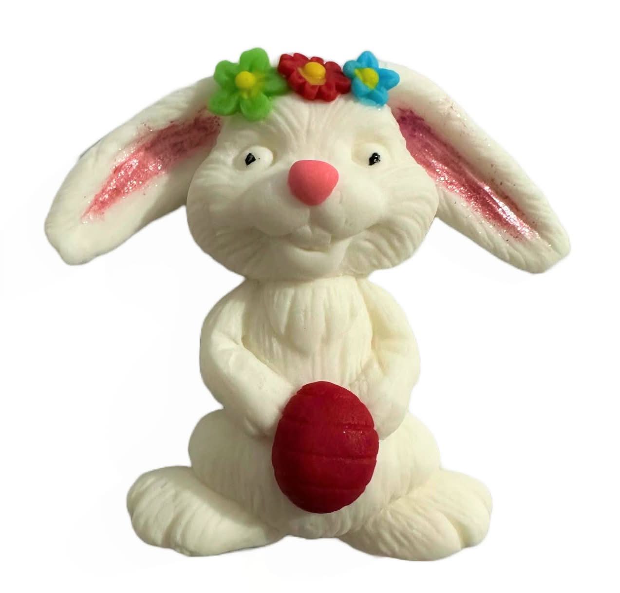 Decoratiune comestibila din zahar, Iepuras paste Decoratiuni din Pasta de Zahar Nati Shop