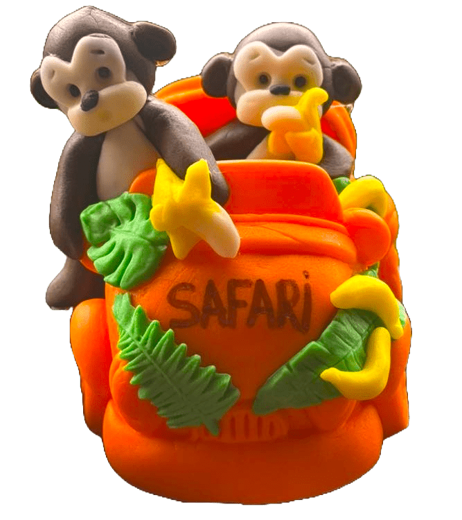 Decoratiune din pasta de zahar, Safari Decoratiuni din Pasta de Zahar Naty Shop