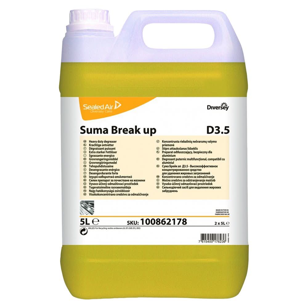 Degresant lichid - Suma Break Up 5 L, compatibil cu Aluminiul Detergenti Nati Shop