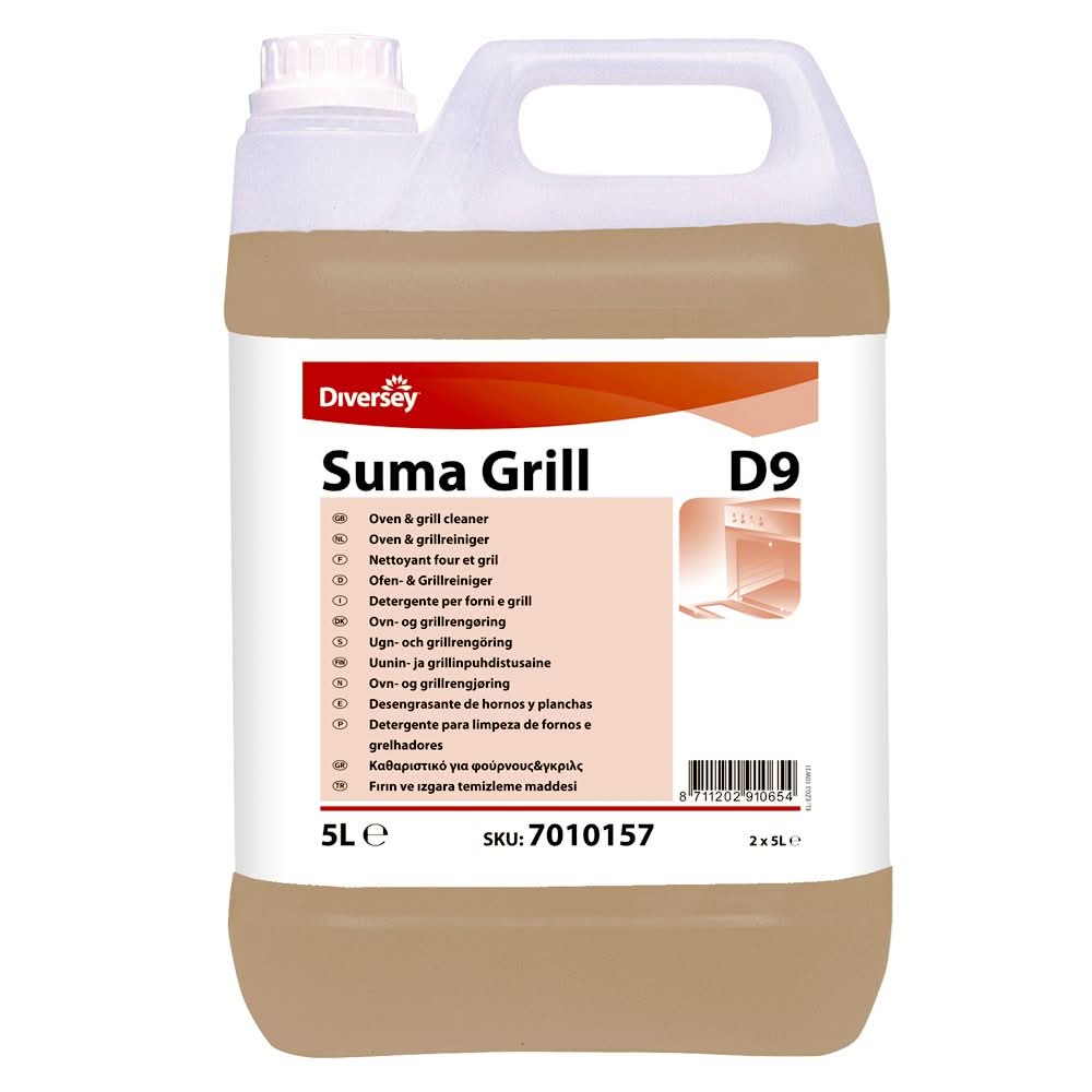Detergent pentru plite si gratare Suma Grill D9 5 litri Detergenti Nati Shop