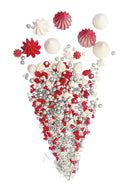 Set Sprinkles Si Bezele Zile De Sarbatoare - Decorare Festiva A Deserturilor Pentru Sarbatoare 100g
