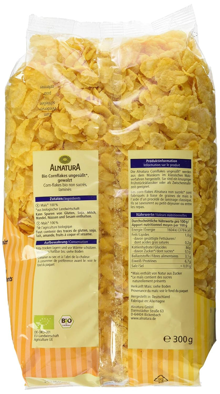 Bio Cornflakes Ungesüßt, 300G