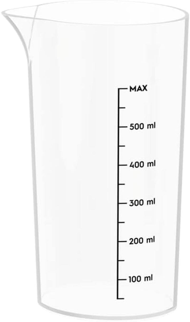 AEG HB4-1-4GG Stabmixer / 2 Edelstahl-Klingen / Inkl. Smoothie-Becher / Bpa-Frei / 2 Geschwindigkeitsstufen / Turbo-Funktion / Spülmaschinenfest / Gebürstetes, Schwarz