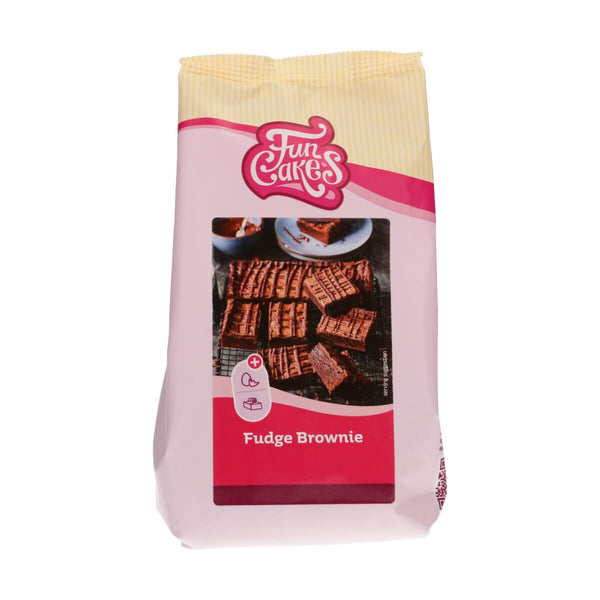 Mix Für Fudge Brownie: Einfach Zu Verwendender, Extrem Fudgy Brownie Mit Reichem Schokoladengeschmack, Halal. 500 G.