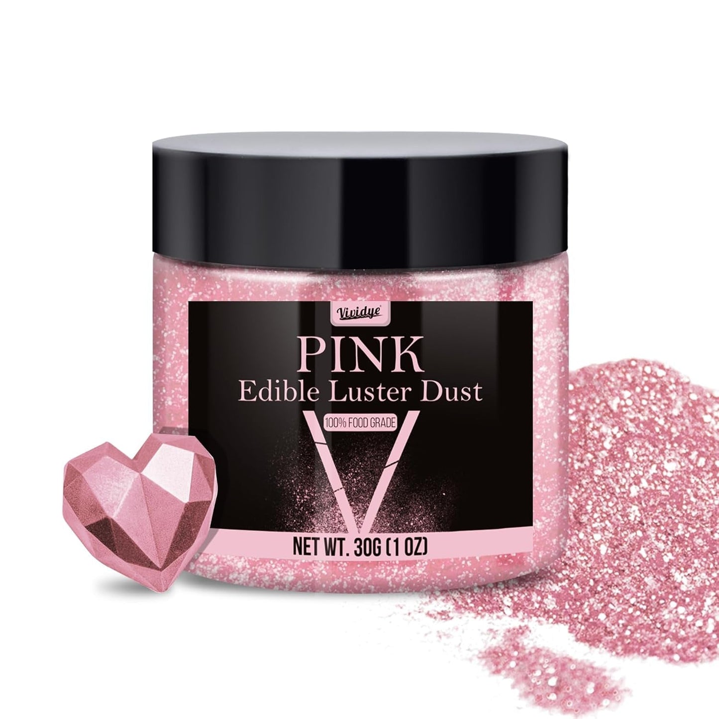Glitter comestibil - 30 grame Naty Shop Roz