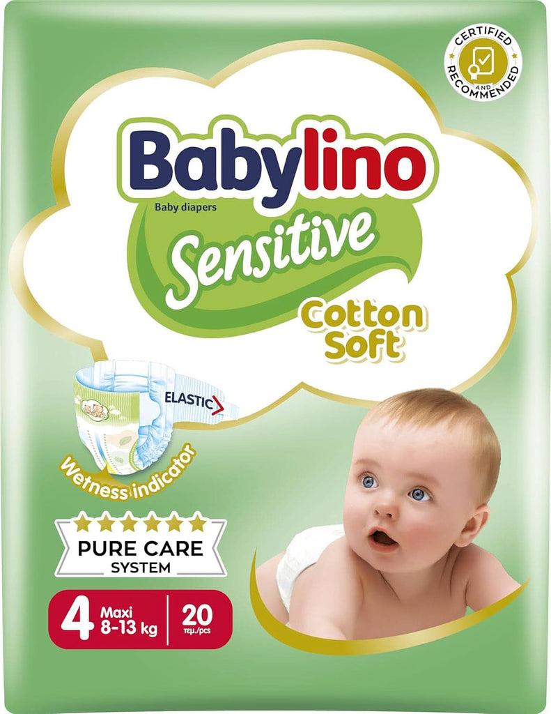 Babylino Sensitive, Scutece delicate pentru copii, diverse marimi