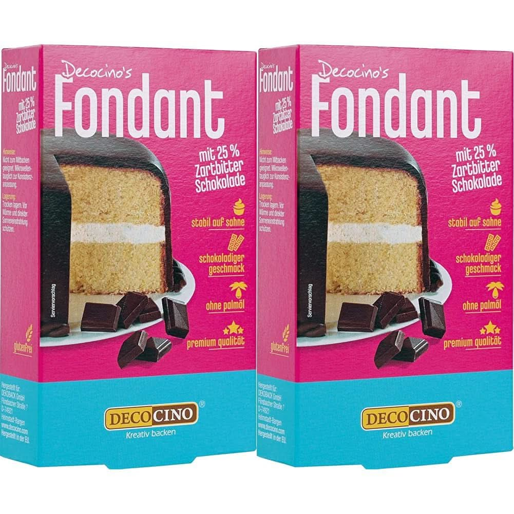 DECOCINO Fondant diverse culori - 250 grame