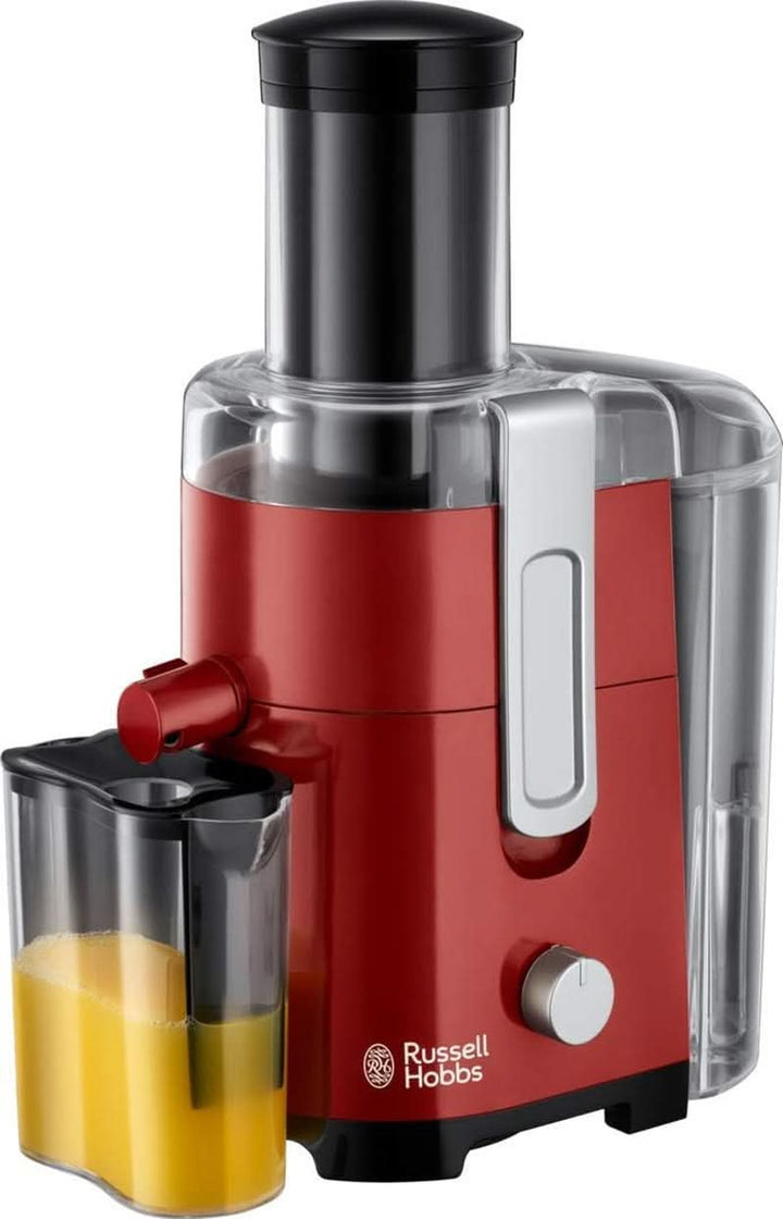 Russell Hobbs Standmixer [1,5L Glasbehälter] Desire Rot (Starker 0.9PS Motor, Impuls-/Ice-Crush-Funktion, Edelstahlmesser, Bpa-Frei Mixer, Elektrischer Zerkleinerer, Smoothie-Maker) 24720-56