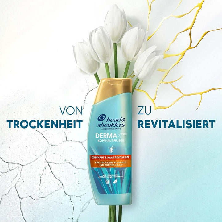 Sampon revitalizant Derma X, Head & Shoulders, 250 ml