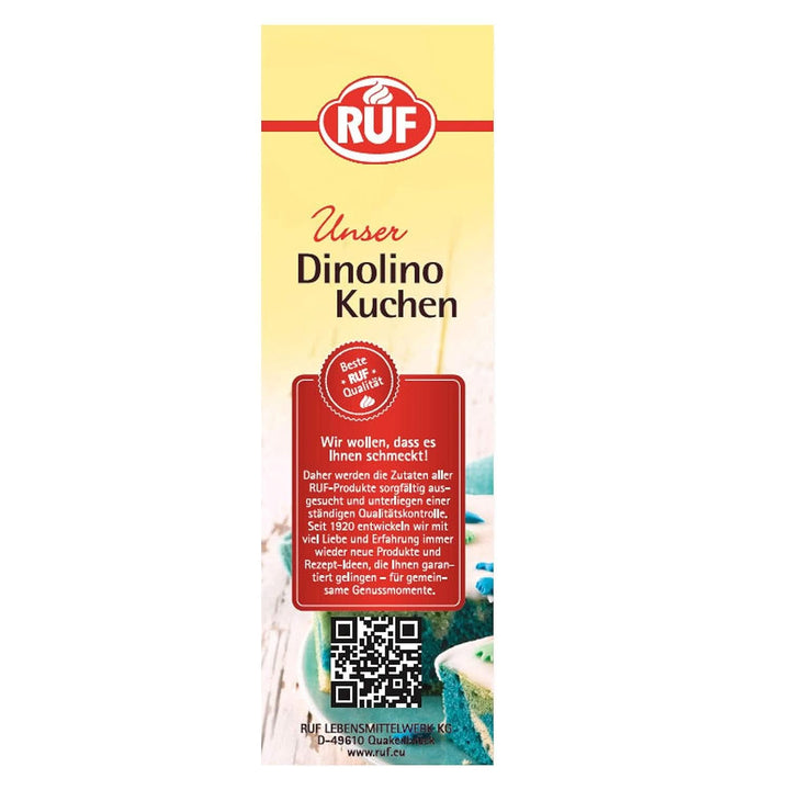 RUF Dinolino Cake, Tort tricolor în foi cu aromă de lămâie, 850 grame