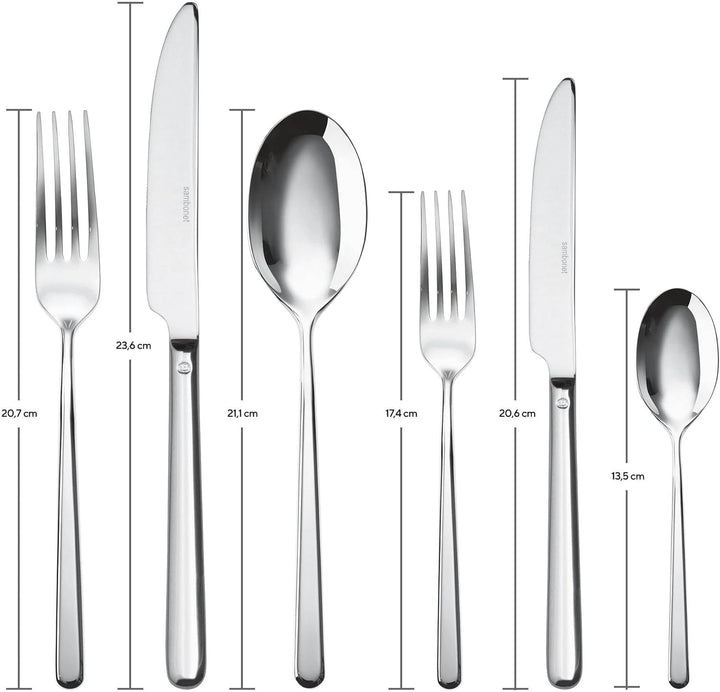 Sambonet 52513-83 Besteck 36-TLG. V.H, Stainless Steel, Silber