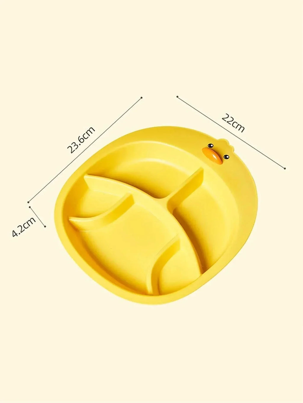 Farfurie din plastic pentru copii Nati Shop