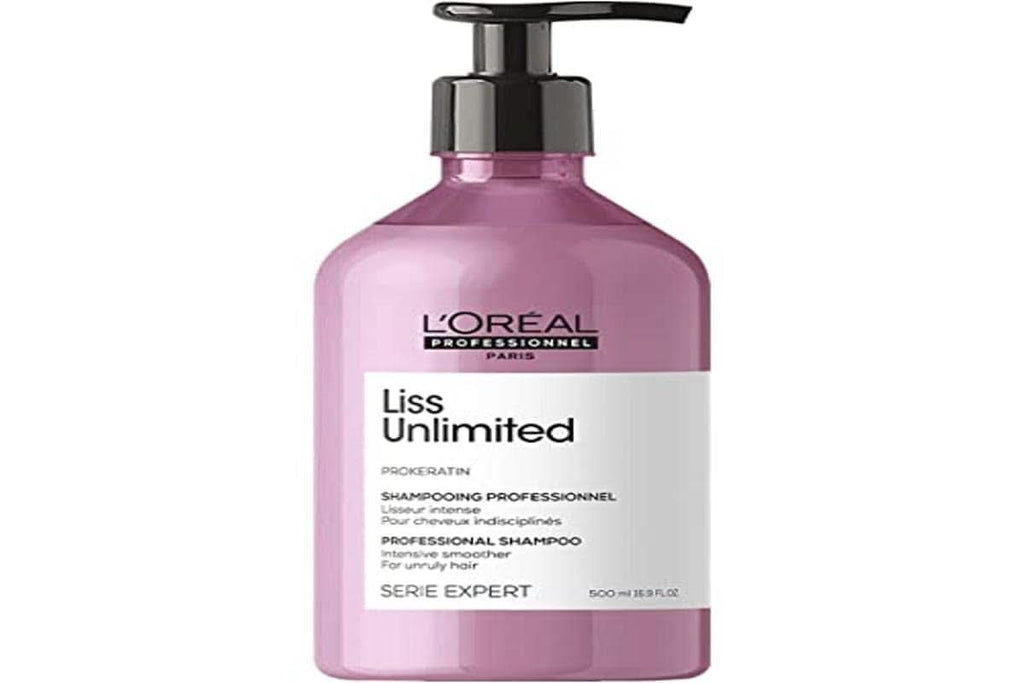 L’Oréal Professionnel | Shampoo, for Rebellious & Frizzy Hair Hair, Serie Expert Liss Unlimited, 300 Ml