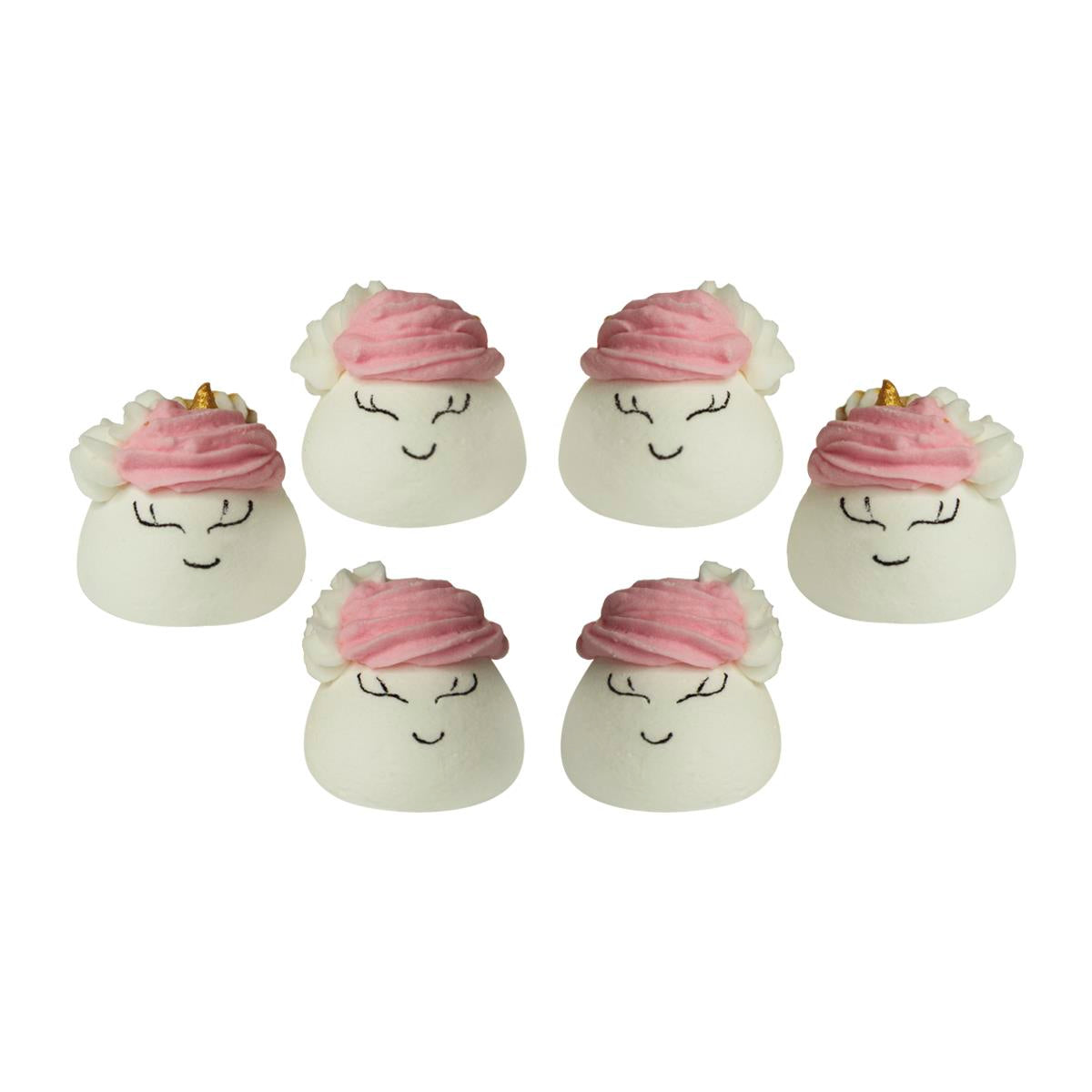 Set 6 Decorațiuni Comestibile - Ideal Pentru Decorarea Prăjiturilor Și Torturilor Cu Culori Vibrante Și Gust Delicios