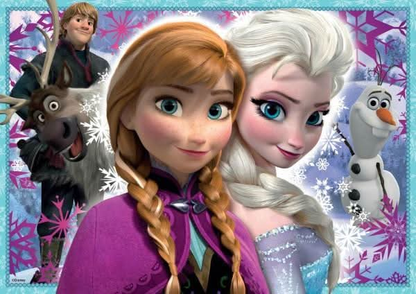 Imagine comestibila, vafa, format A4, Frozen - Nati Shop