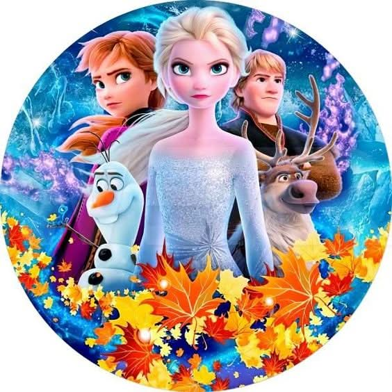 Imagine comestibila, vafa, format A4, Frozen - Nati Shop