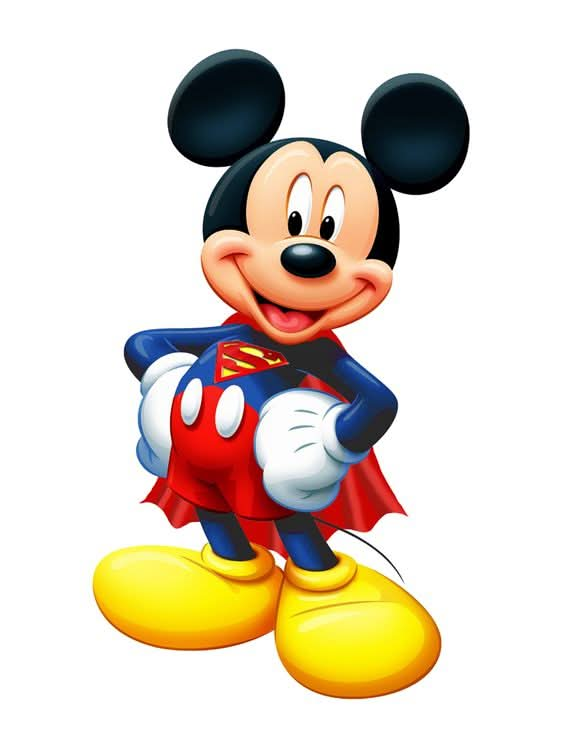 Imagine comestibila, vafa, format A4, Mickey Mouse Club - Nati Shop