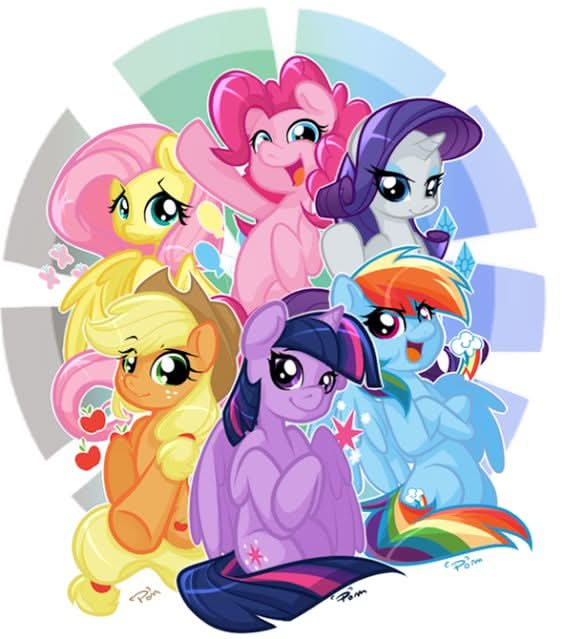 Imagine comestibila, vafa, format A4, My Little Pony - Nati Shop