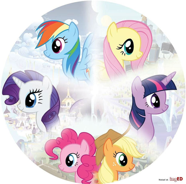 Imagine comestibila, vafa, format A4, My Little Pony - Nati Shop