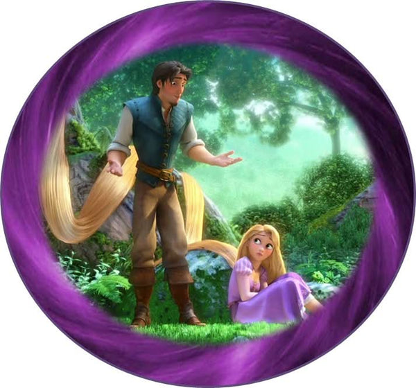 Imagine comestibila, vafa, format A4, RAPUNZEL - Nati Shop