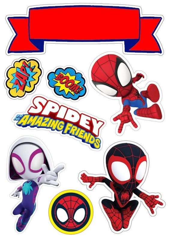 Imagine comestibila, vafa sau icing, format A4, Spiderman - Nati Shop