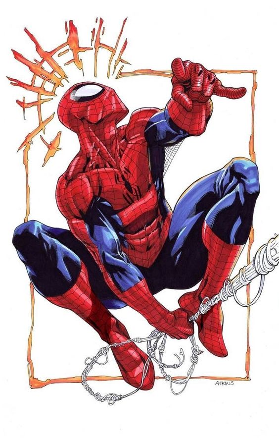 Imagine comestibila, vafa sau icing, format A4, Spiderman - Nati Shop