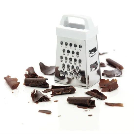 Mini-Razatoare Multifunctionala - Din Inox si Plastic, 6 cm, Ideală Pentru Razuit Ciocolatei, Nucsoarei si Alunelor