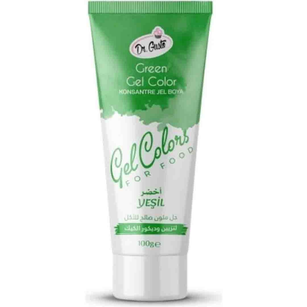 Colorant gel alimentar, 100 grame, verde, DR GUSTO