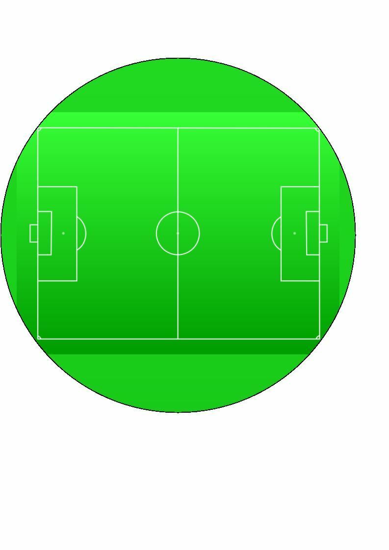 Imagine Comestibilă - fotbal modele noi
