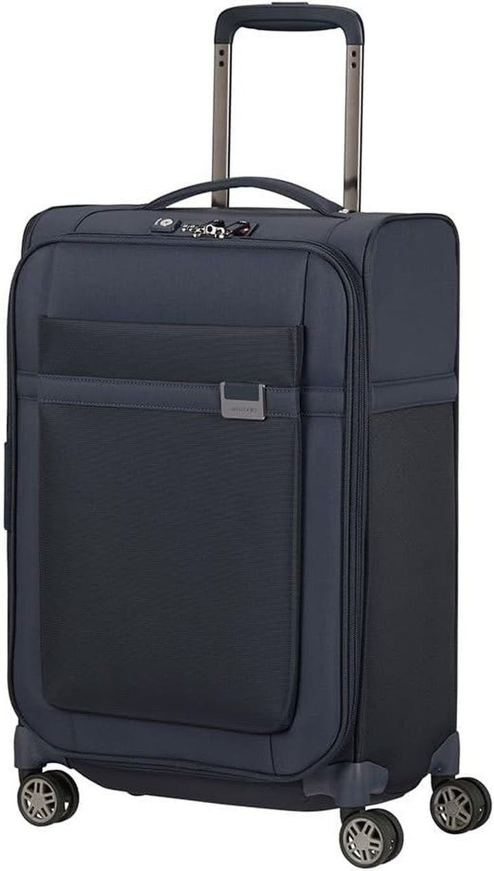 Samsonite Airea - Spinner L Expandable, Valiză, 78 cm, 111.5/120 L, Negru (Negru) Bagaje și echipament de călătorie Naty Shop Albastru (albastru închis) S (55 cm - 38 L/43,5 L)