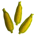 Set 3 decoratiuni comestibile din zahar, Recolta de porumb Decoratiuni din Pasta de Zahar Nati Shop