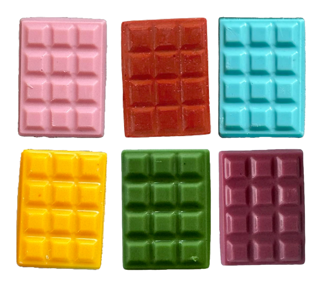 Mini tablete ciocolata pentru decor, 3.5*2.5 cm, Mix - Nati Shop 