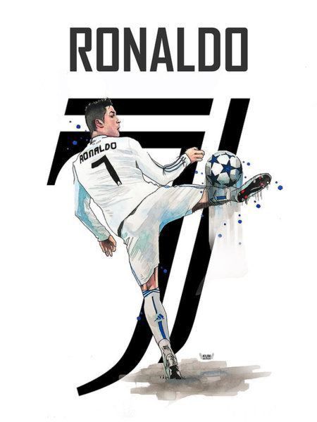 Imagine comestibila, vafa, format A4, Ronaldo - Nati Shop 