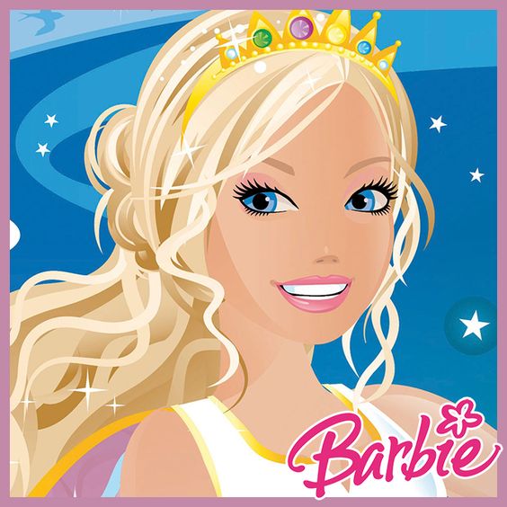 Imagine comestibila, vafa, format A4, Barbie - Nati Shop 