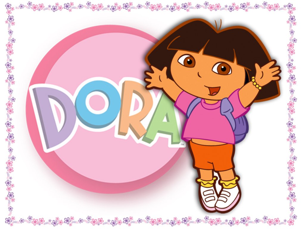 Imagine comestibila, vafa, format A4, Dora