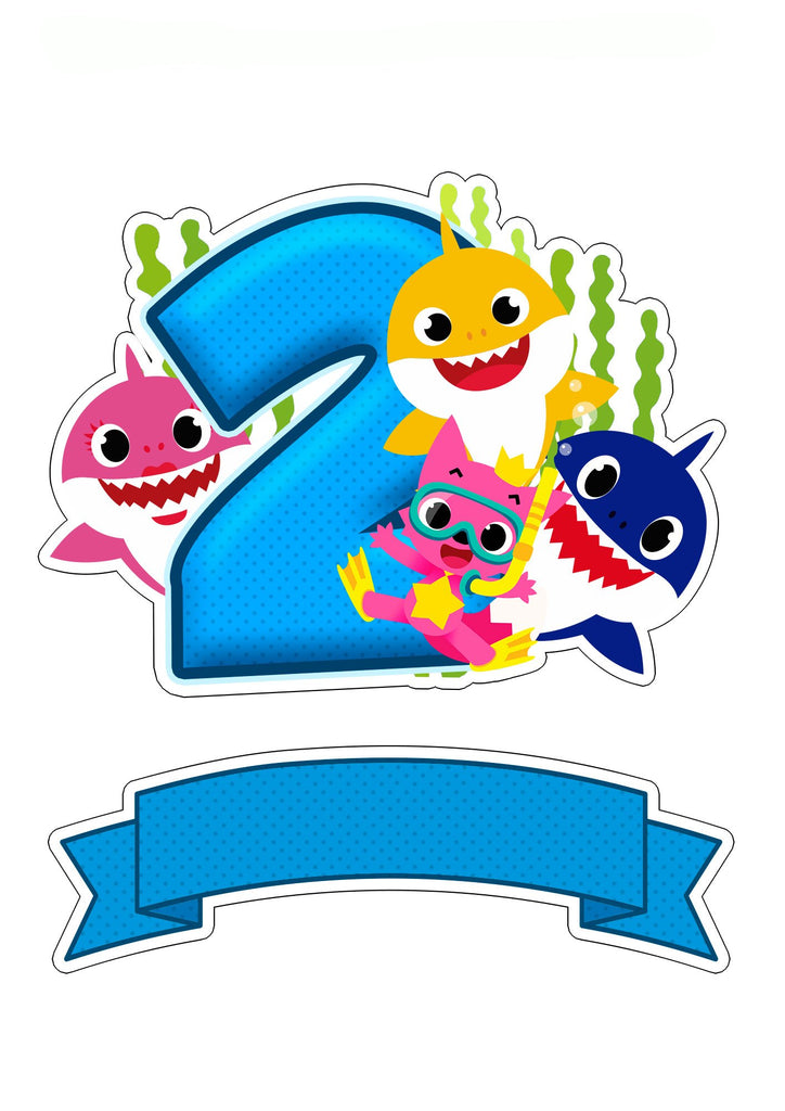 Baby Shark - Imagine personalizabila - Nati Shop 