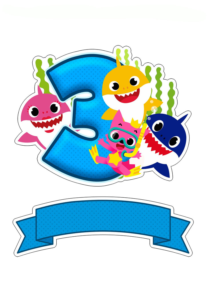 Baby Shark - Imagine personalizabila - Nati Shop 