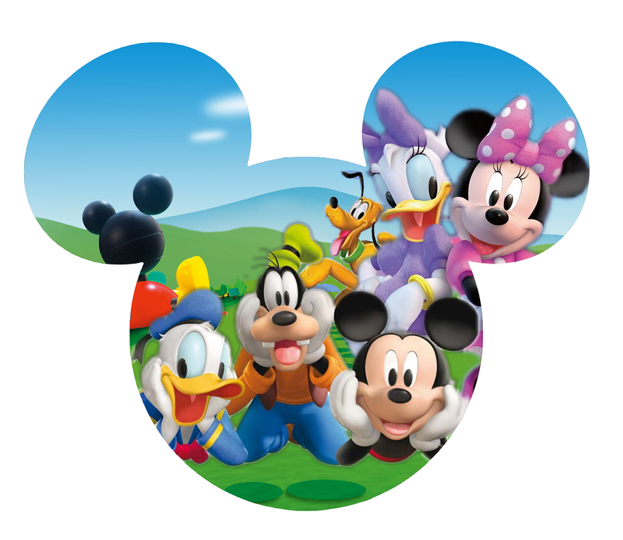 Imagine comestibila, vafa, format A4, Mickey Mouse Club - Nati Shop 