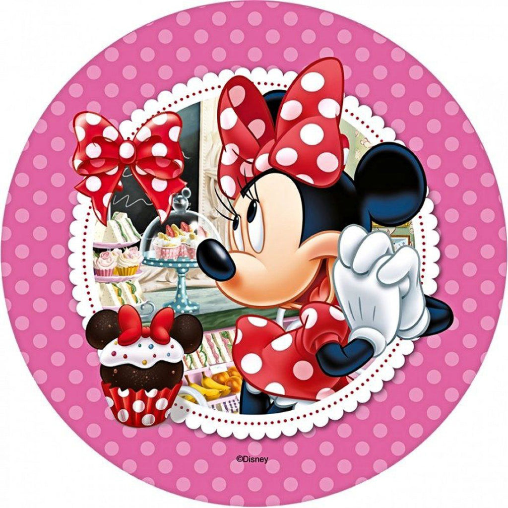 Imagine comestibila, vafa, format A4, Tort Minnie Mouse