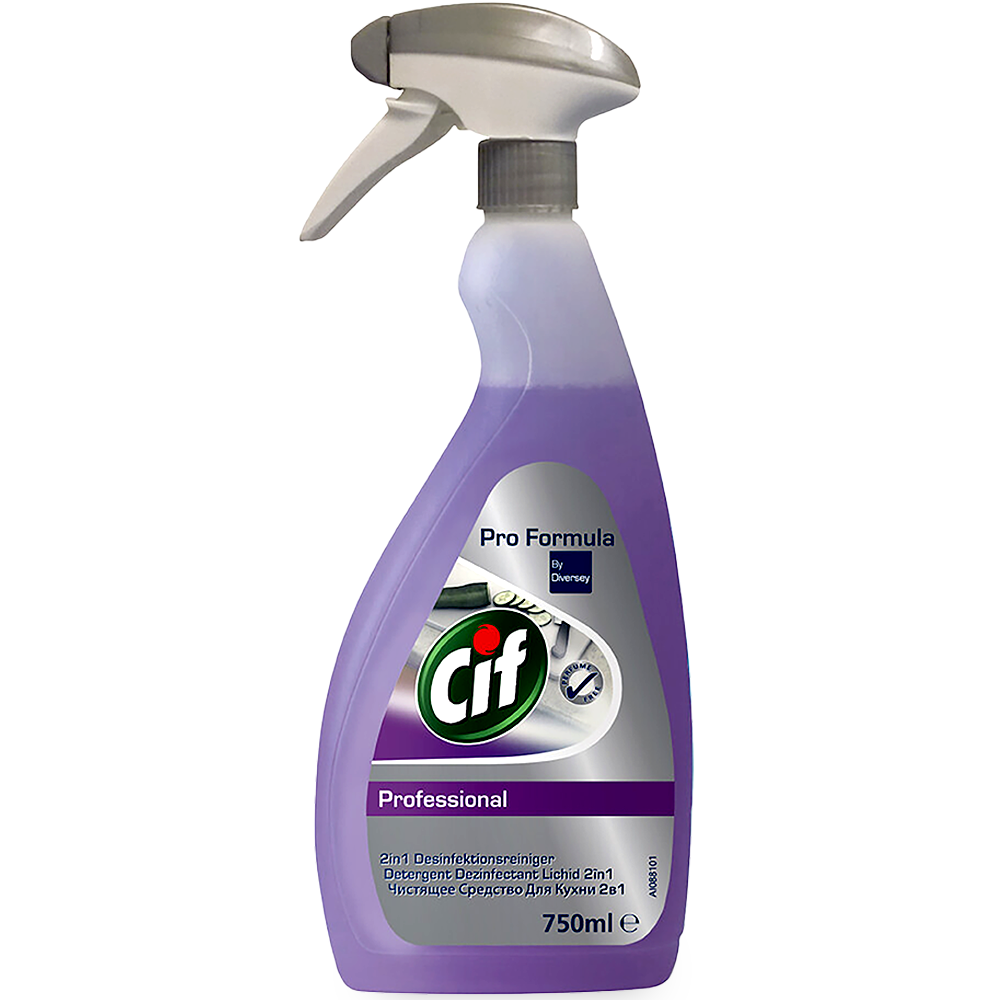 Cif profesional - detergent dezinfectant 2in1 la 750 ml - Nati Shop 
