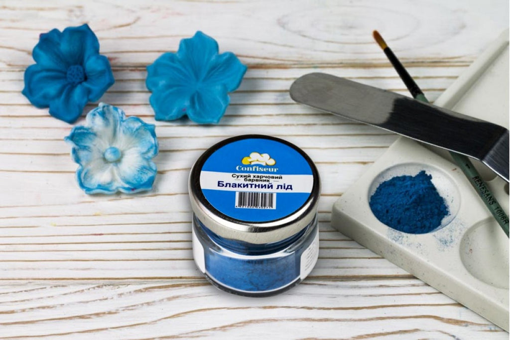 Colorant Alimentar Pudra ( Liposolubil ) 20 grame - Blue Ice - Nati Shop 