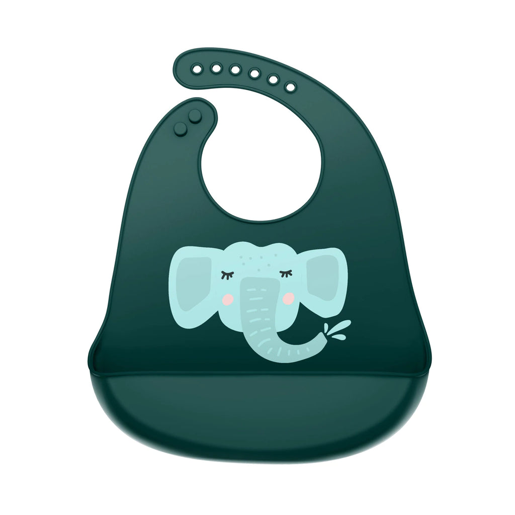 Bavetica din silicon Coccorito - Elefant +6 luni - Nati Shop 